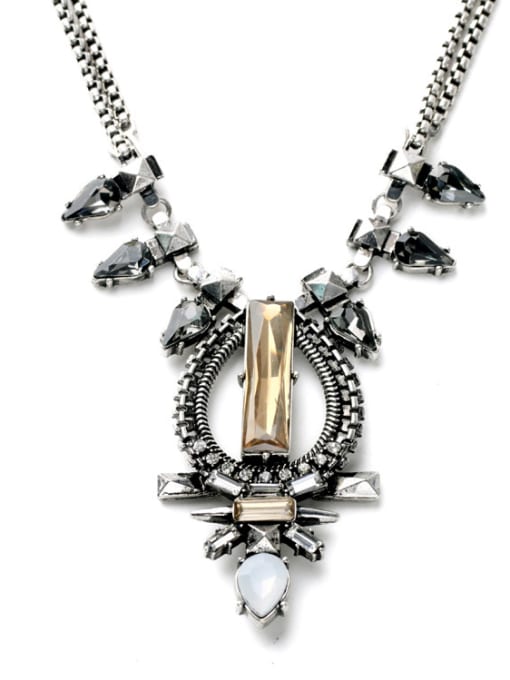 KM Exquisite Shiny Personality Alloy Necklace 1