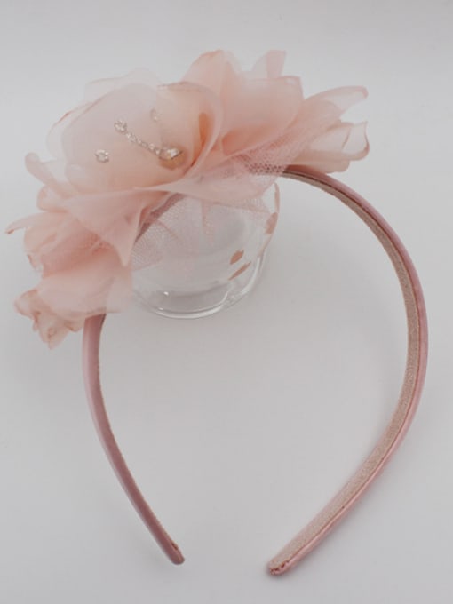 pink Hoop 2018 Yarn Crown bady headband