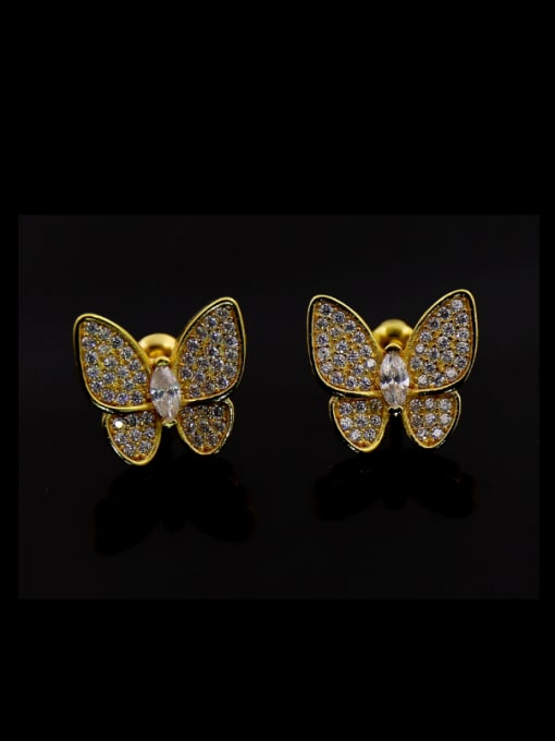 My Model Butterfly Shaped stud Earring