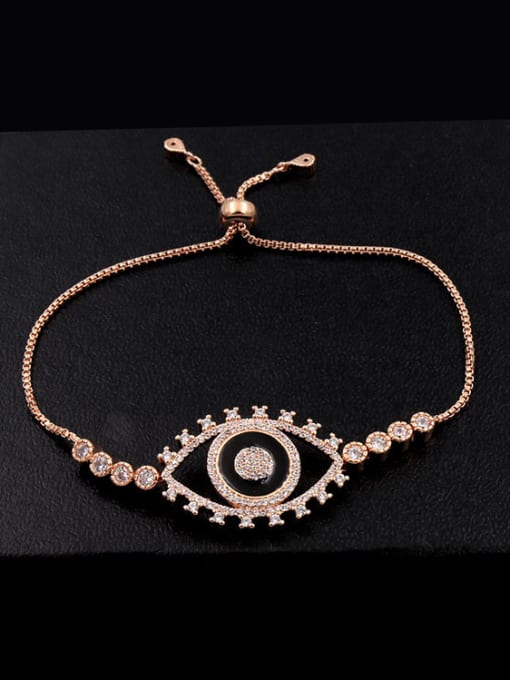 My Model 2018 Hollow Eye Shaped Stretch Bracelet 4