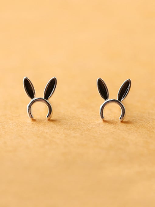 Peng Yuan Tiny Bunny Ears stud Earring 0