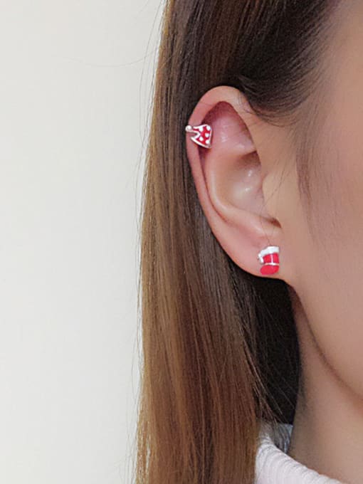 Peng Yuan Lovely Christmas stud Earring 1