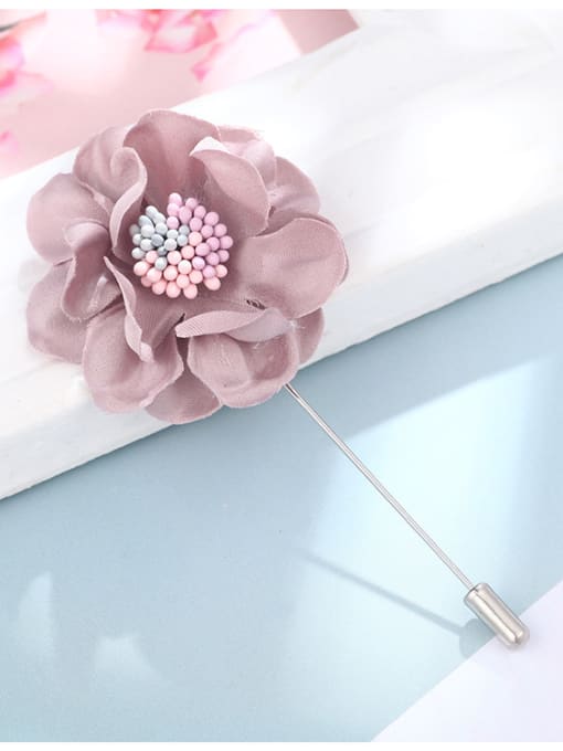 c177 Alloy With Fabric art Romantic Flower Corsages/Straight pin brooch