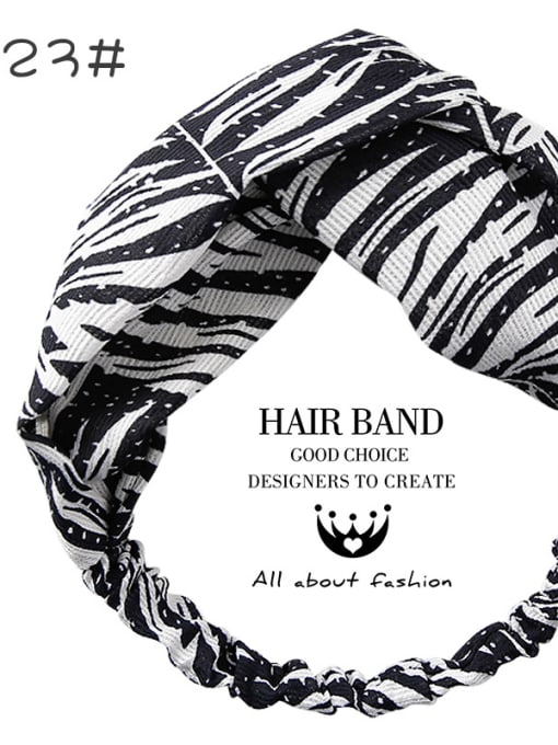 23#X8402C Sweet Hair Band Multi-color Options Headbands
