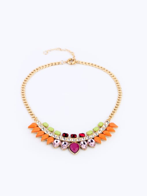 KM New Designe Colorful Women Necklace