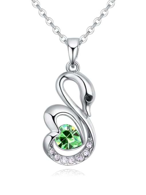 green Austria was using austrian elements crystal necklace fashion romantic angel