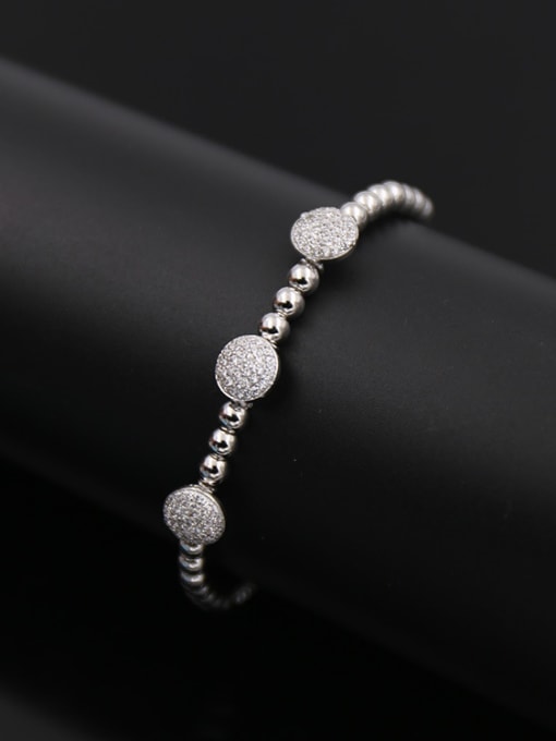 My Model Small Round Zircon Bracelet 1