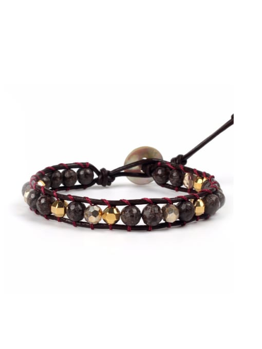 B6035-I Temperament Colorful Stones Women Bracelet