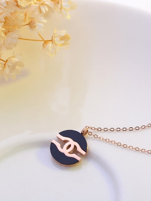 Rose Gold Luxury Fashion Classical Clavicle Necklace