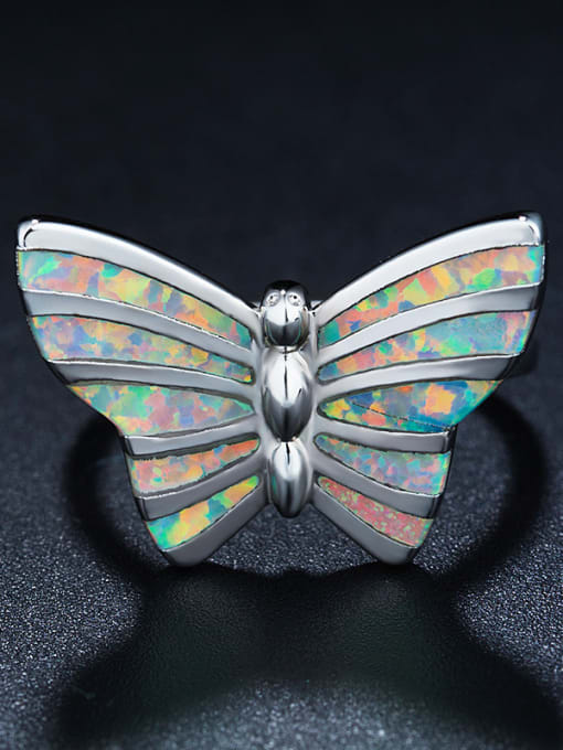 UNIENO Butterfly Shaped Ring 1