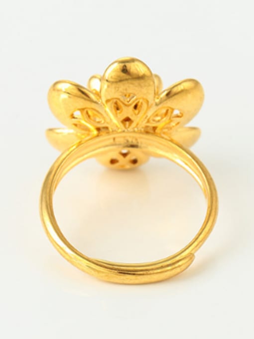 XP Ethnic style Flower Opening Ring 3