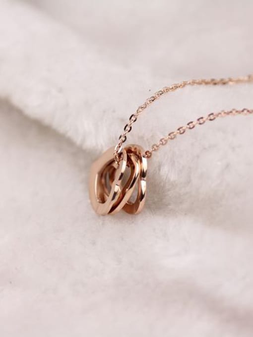 GROSE Hollow Heart-shaped Pendant Necklace