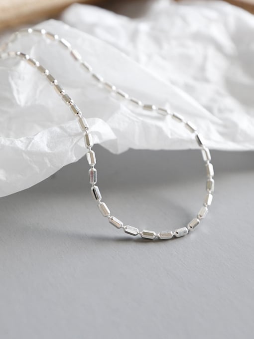DAKA 925 Sterling Silver With Minimalism Trendy Anklets 3