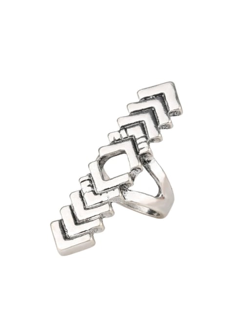 Gujin Personalized Punk style Alloy Ring 0