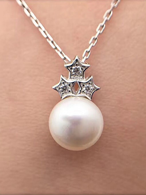 EVITA PERONI Freshwater Pearl Stars Necklace 1