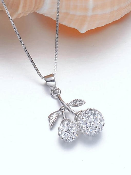 One Silver Fruit Shaped Pendant 2