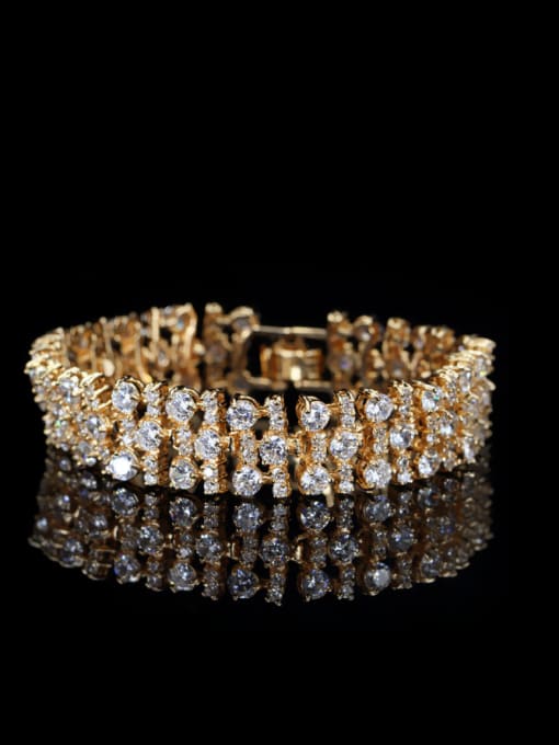 L.WIN Luxury Zircons Exaggerate  Bracelet 3