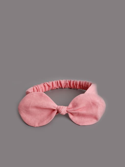 PINK Cotton  Elastic bady headband