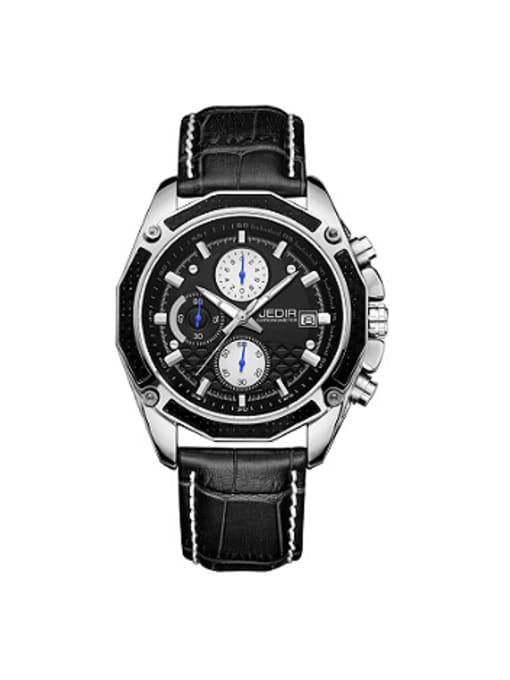 Black JEDIR Brand Fashion Mechanical Watch