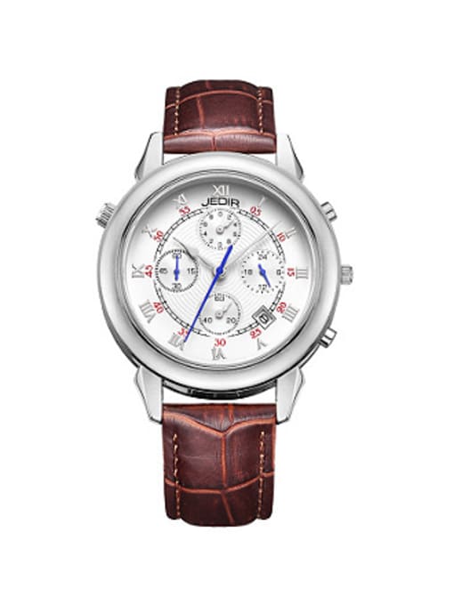 2 JEDIR Brand Simple sporty Roman Numerals Wristwatch