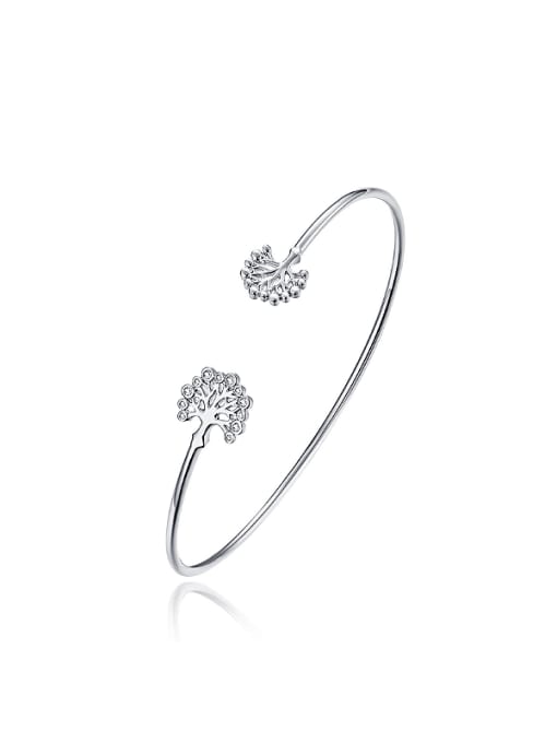 Open Sky Simple Little Trees Opening Bangle