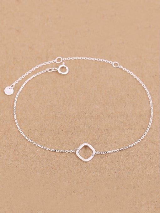 Peng Yuan Simple Sterling Silver Bracelet 0