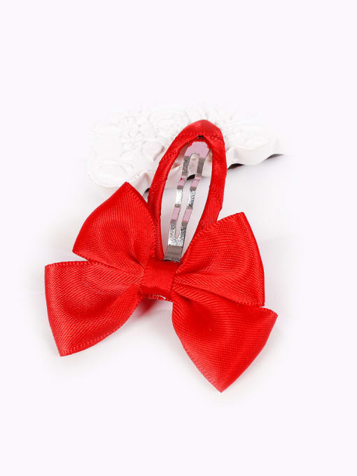 Big Red Beauty Bow Hair clip
