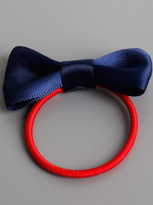 Royal Blue Seven Royal Princess with a hair rope ring the children are 60027 Classic Hair Bow
