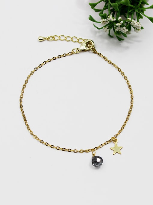 Lang Tony Fresh Star Shaped Natural Stone Bracelet 0