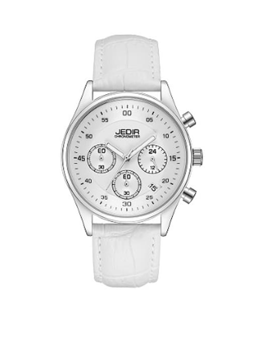 white JEDIR Brand Fashion Chronograph Women Watch