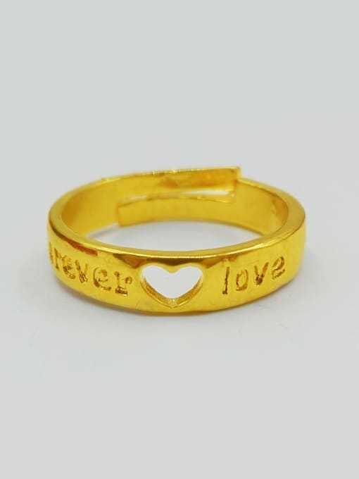 Neayou Couples Open Design Heart Shaped Ring 1