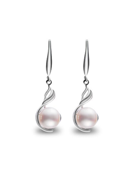 EVITA PERONI Fashion Freshwater Pearl Drop hook earring 0