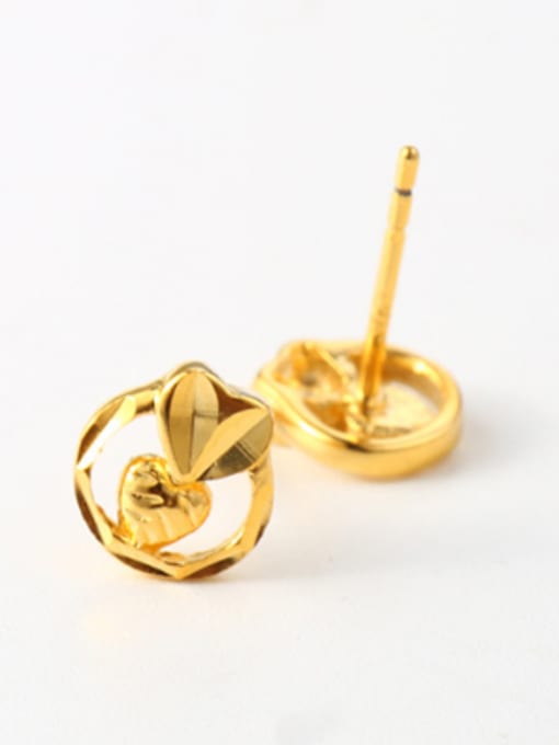 XP Tiny Gold Plated Stud Earrings 1