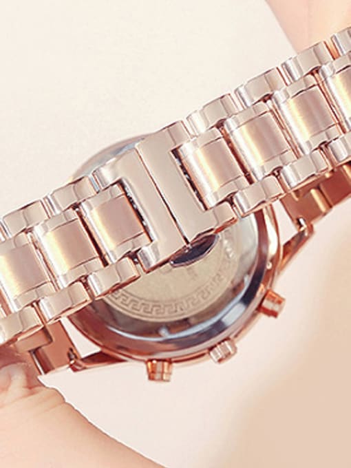 GUOU Watches GUOU Brand Fashion Rhinestones Mechanical Watch 3