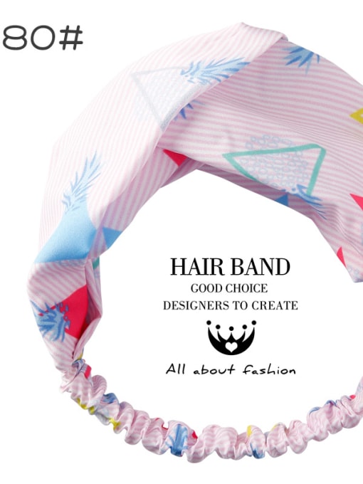80#B0504A Sweet Hair Band Multi-color Options Headbands