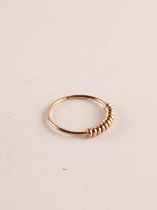 GROSE Spring Retro Rose Gold Plated Ring 2