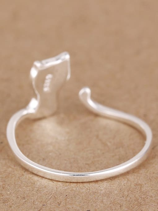 Peng Yuan Lovely Kitten Opening Midi Ring 2