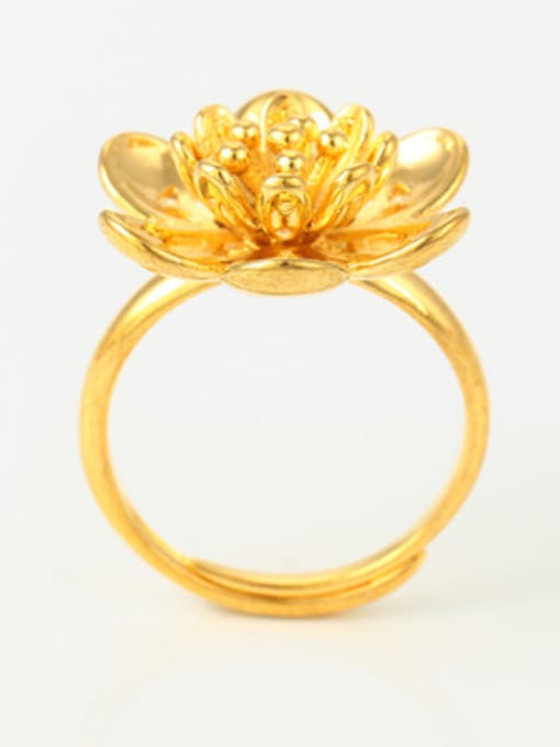 XP Ethnic style Flower Opening Ring 1