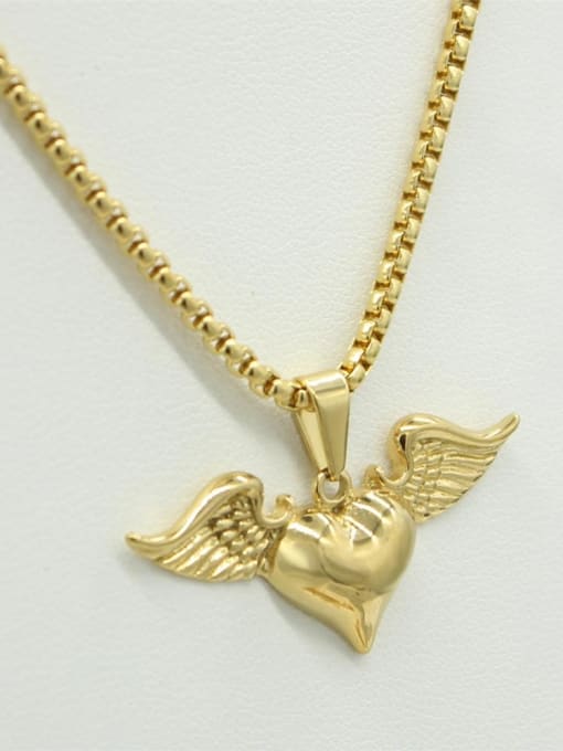 XIN DAI Angle Wings Pendant Personality Necklace 0