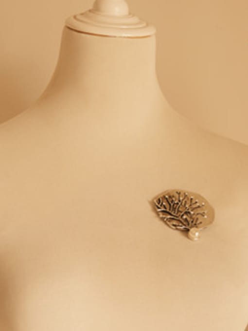 Dandelion Women Geometric Shaped Pearl Necklace 3