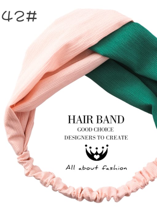 42#X8102 Sweet Hair Band Multi-color Options Headbands