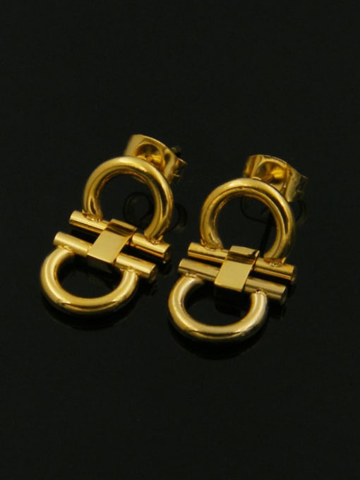 My Model Western Style Personality Geometric Shaped Stud Earrings 0