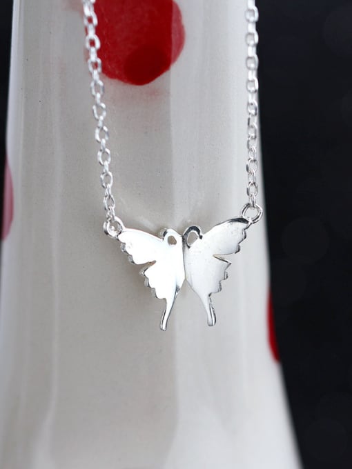 kwan Elegant Fashion Butterfly All-match Women Clavicle Necklace 2