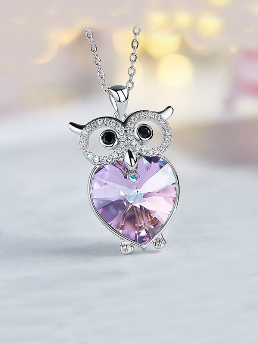 CEIDAI Owl Shaped Necklace 0