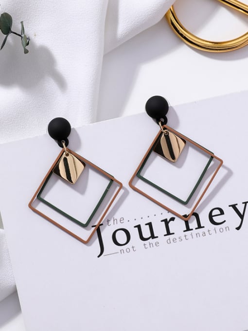 K6316 Alloy With Smooth  Simplistic Geometric Stud Earrings