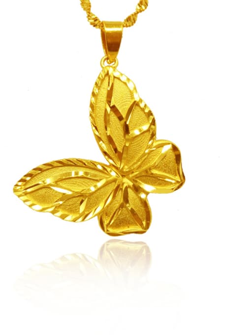 Butterfly Pendant Women Elegant Butterfly Shaped Pendant