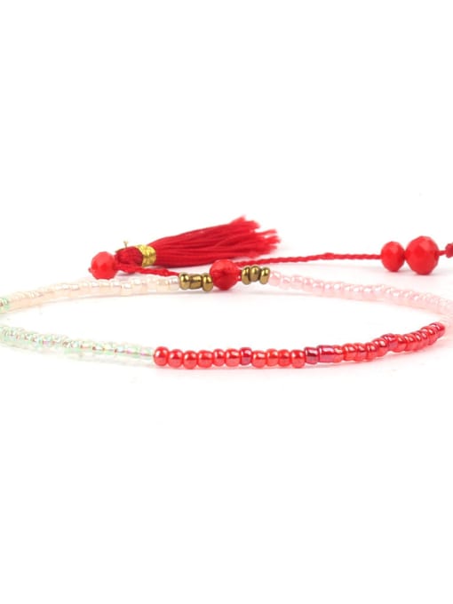 HB567-A Handmade Stretch Colorful Women Bracelet