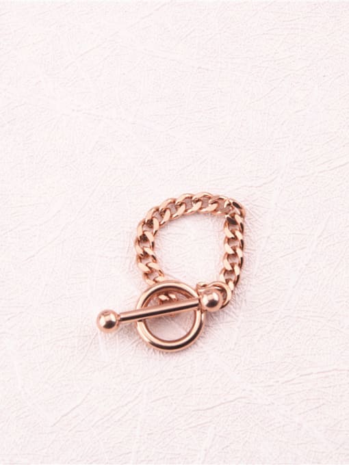 GROSE Personality Geometric Chain Ring 1