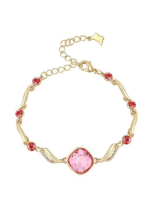 pink Fashion austrian Crystal Bracelet