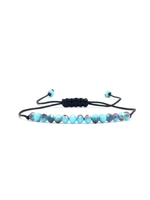 HB588-D Glass Crystal Fashion Adjustable Women Bracelet